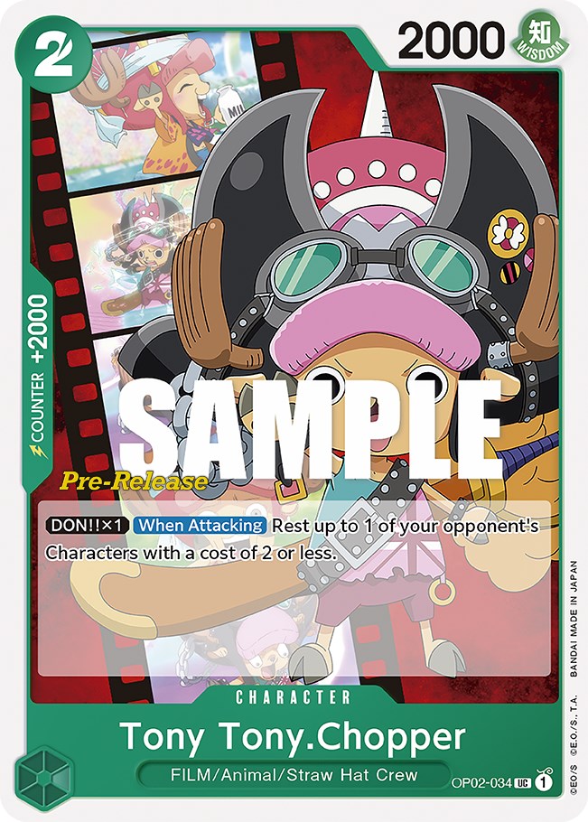 Tony Tony.Chopper [Paramount War Pre-Release Cards] | Total Play