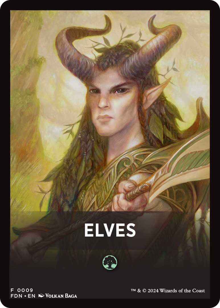 Elves Theme Card [Foundations Tokens] | Total Play