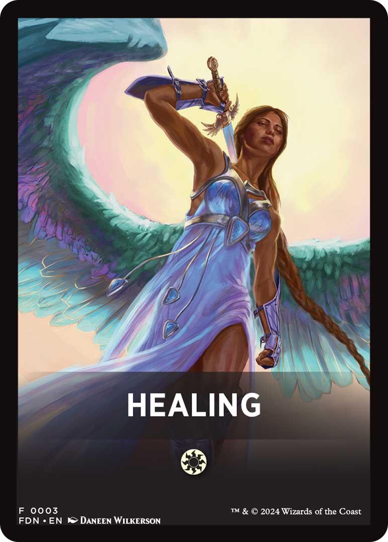 Healing Theme Card [Foundations Tokens] | Total Play