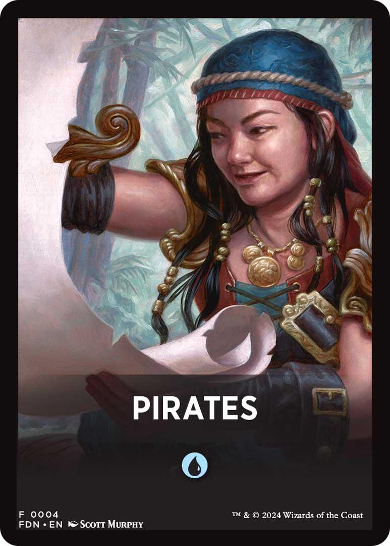 Pirates Theme Card [Foundations Tokens] | Total Play