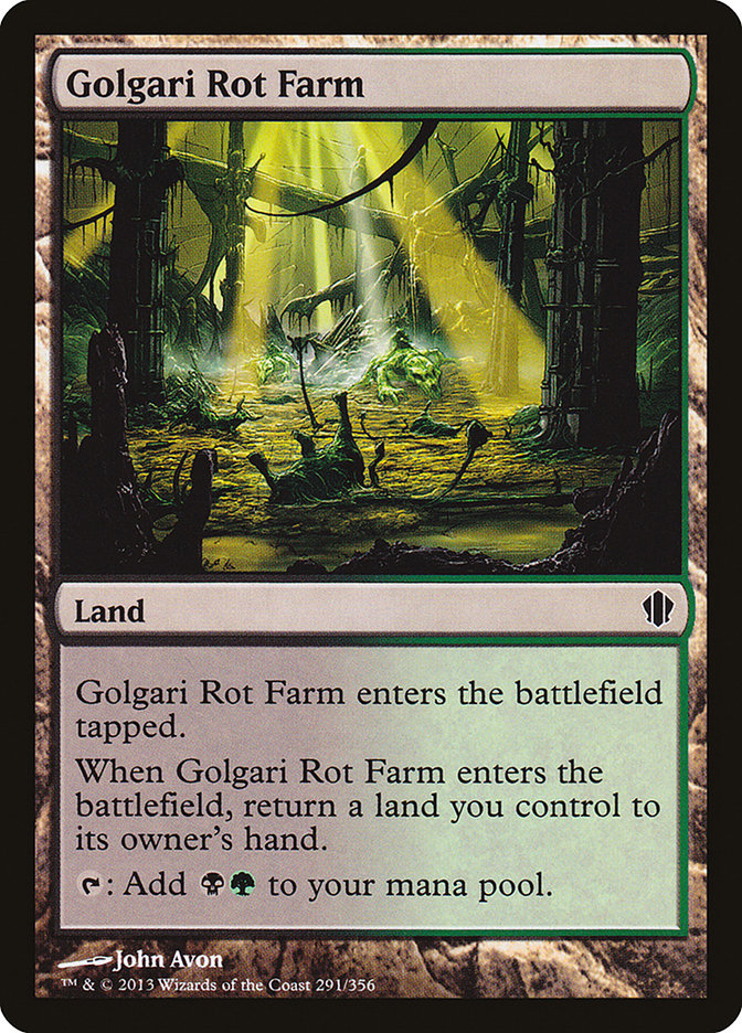 Golgari Rot Farm [Commander 2013] | Total Play