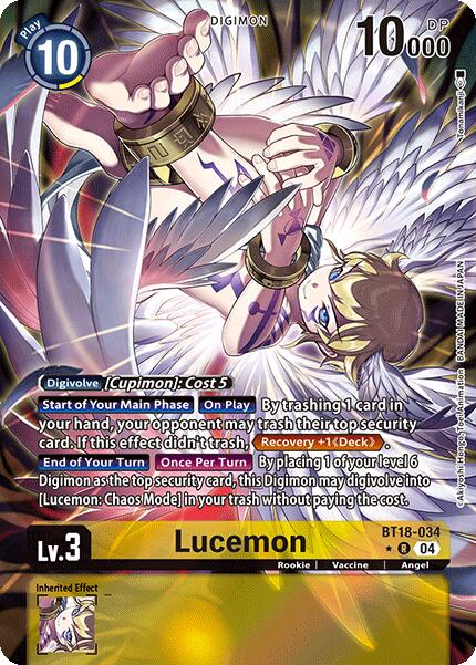 Lucemon [BT18-034] (Alternate Art) [Release Special Booster 2.0] | Total Play