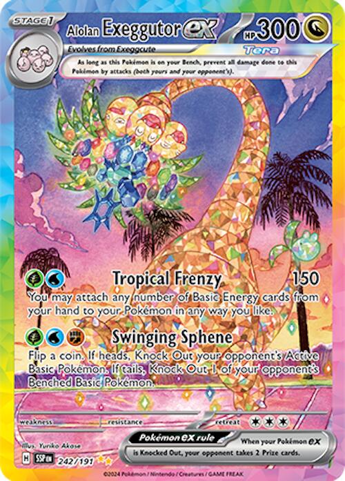 Alolan Exeggutor ex (242/191) [Scarlet & Violet: Surging Sparks] | Total Play