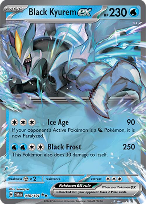 Black Kyurem ex (048/191) [Scarlet & Violet: Surging Sparks] | Total Play