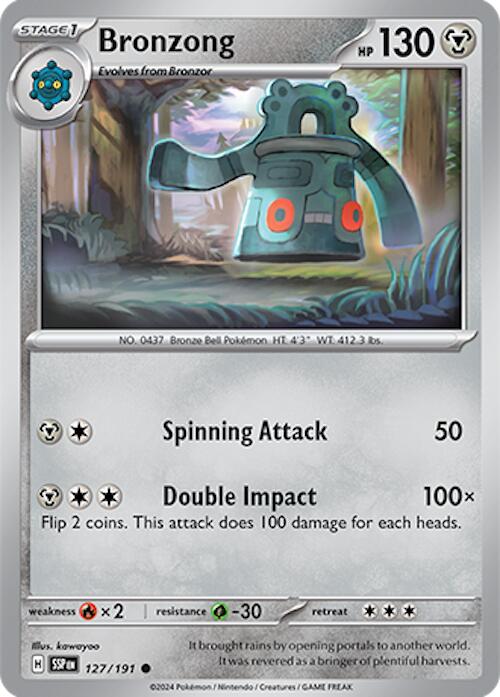 Bronzong (127/191) [Scarlet & Violet: Surging Sparks] | Total Play