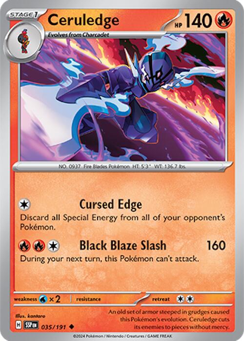 Ceruledge (035/191) [Scarlet & Violet: Surging Sparks] | Total Play