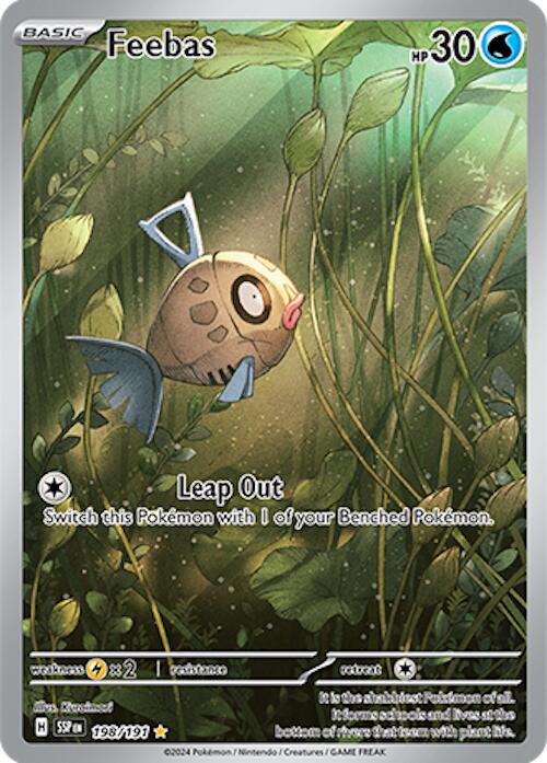 Feebas (198/191) [Scarlet & Violet: Surging Sparks] | Total Play