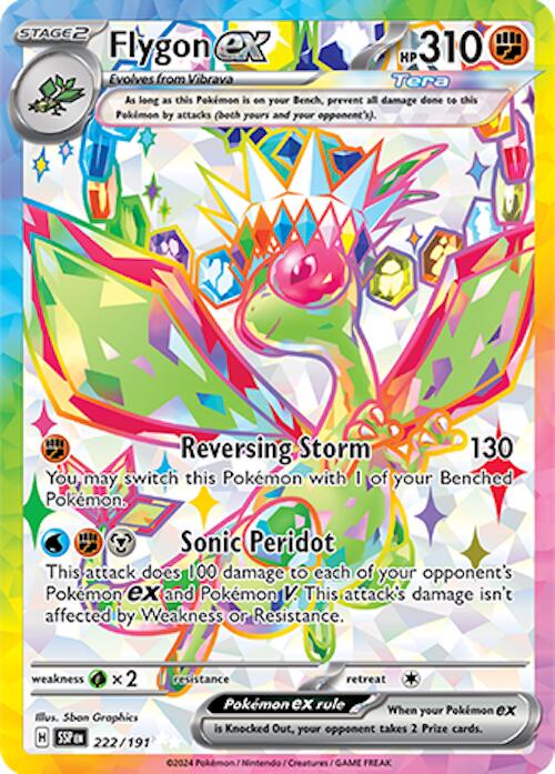 Flygon ex (222/191) [Scarlet & Violet: Surging Sparks] | Total Play