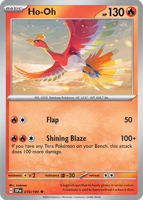 Ho-Oh (019/191) [Scarlet & Violet: Surging Sparks] | Total Play