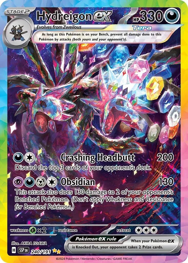 Hydreigon ex (240/191) [Scarlet & Violet: Surging Sparks] | Total Play