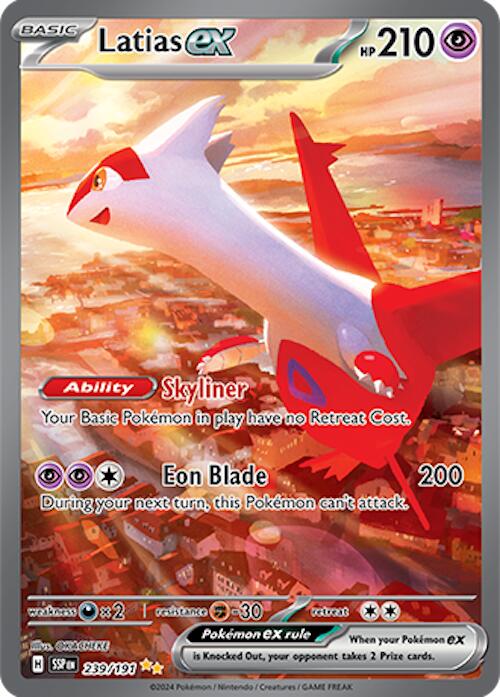 Latias ex (239/191) [Scarlet & Violet: Surging Sparks] | Total Play