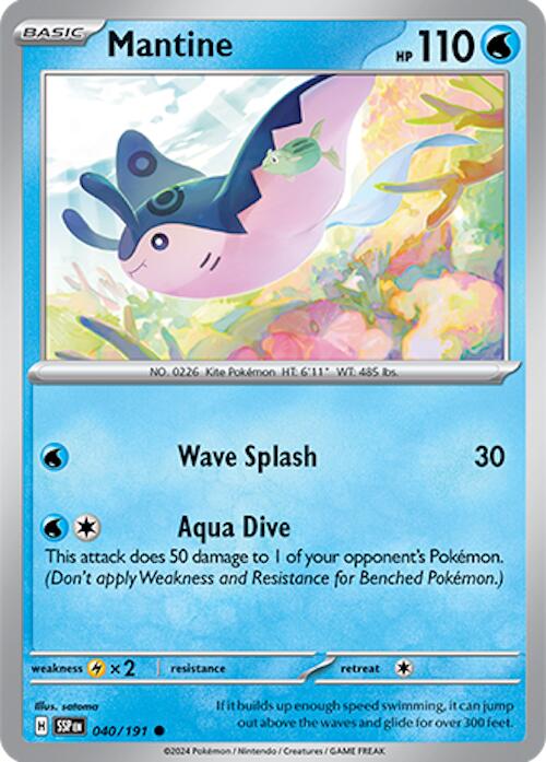 Mantine (040/191) [Scarlet & Violet: Surging Sparks] | Total Play