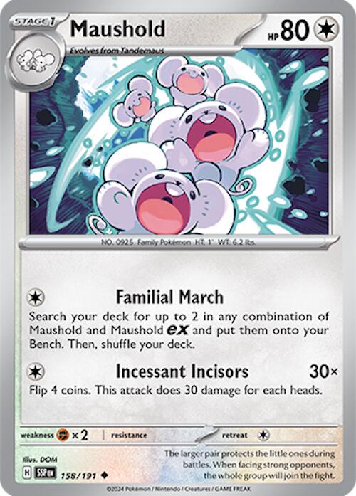 Maushold (158/191) [Scarlet & Violet: Surging Sparks] | Total Play