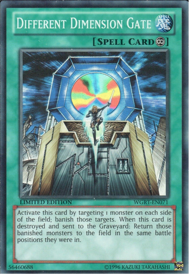 Different Dimension Gate [WGRT-EN071] Super Rare | Total Play