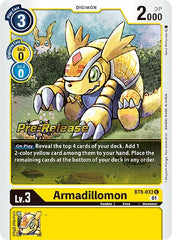 Armadillomon [BT8-033] [New Awakening Pre-Release Cards] | Total Play