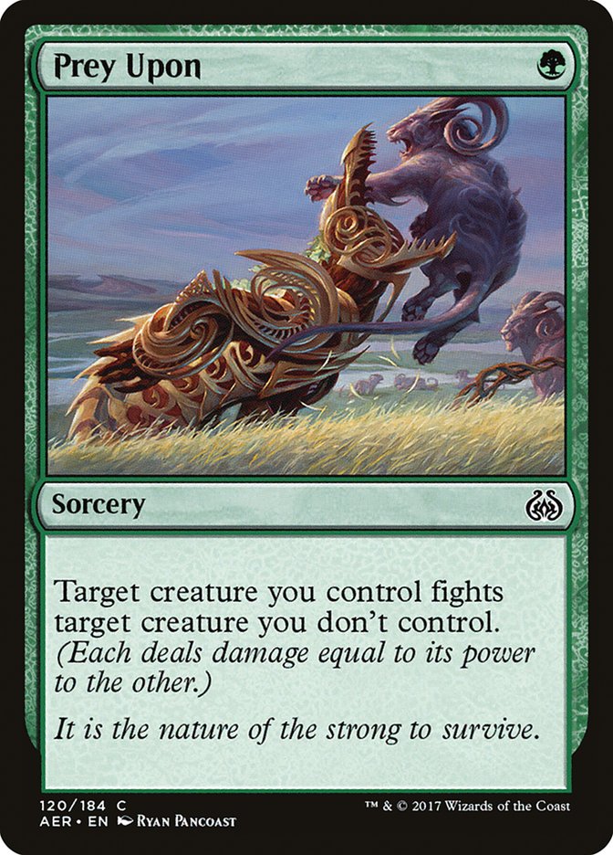 Prey Upon [Aether Revolt] | Total Play