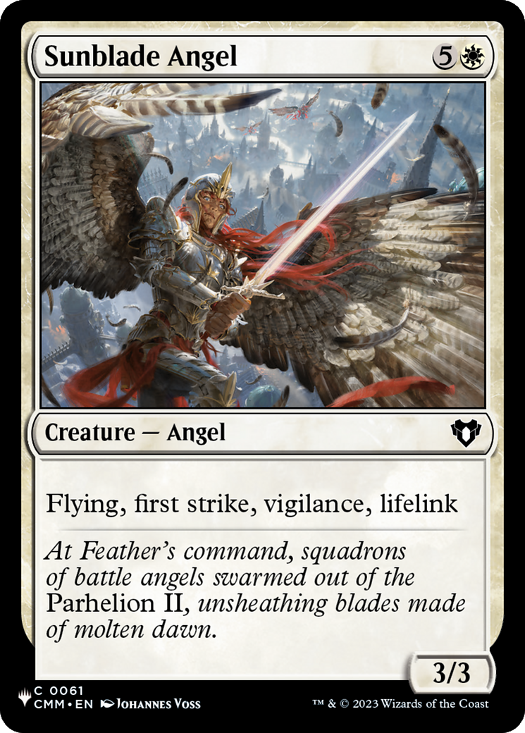 Sunblade Angel [The List] | Total Play