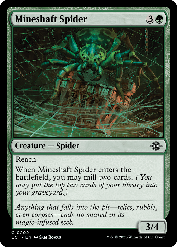 Mineshaft Spider [The Lost Caverns of Ixalan] | Total Play