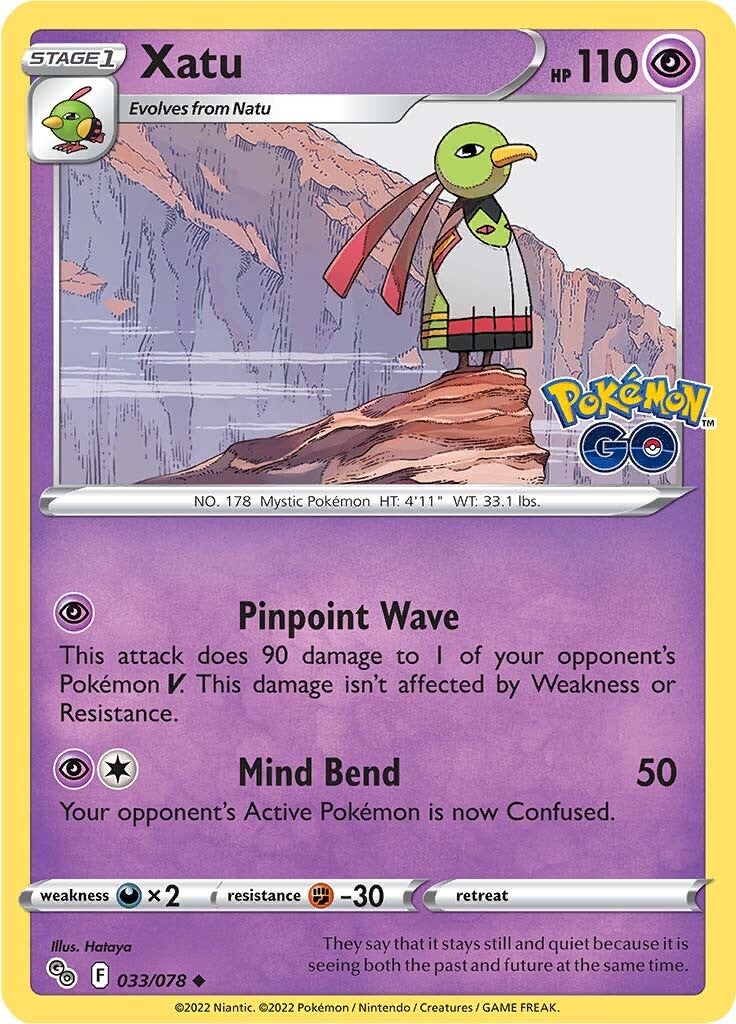 Xatu (033/078) [Pokémon GO] | Total Play