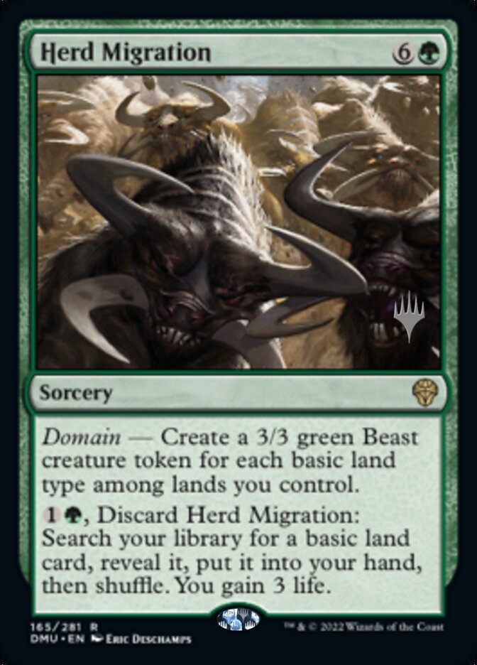 Herd Migration (Promo Pack) [Dominaria United Promos] | Total Play