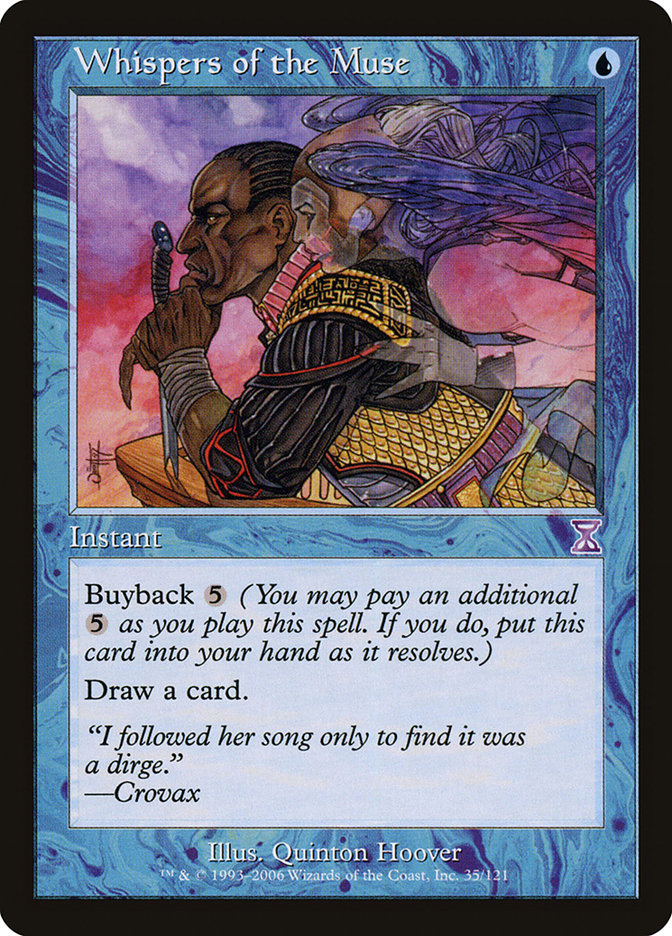 Whispers of the Muse [Time Spiral Timeshifted] | Total Play