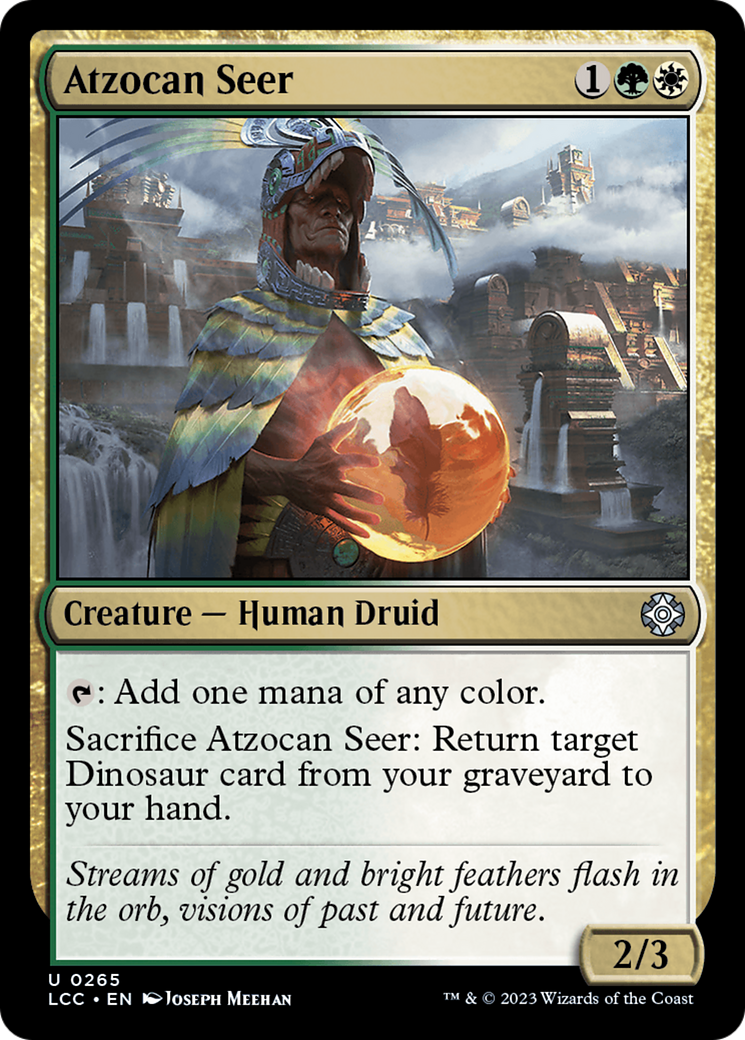 Atzocan Seer [The Lost Caverns of Ixalan Commander] | Total Play