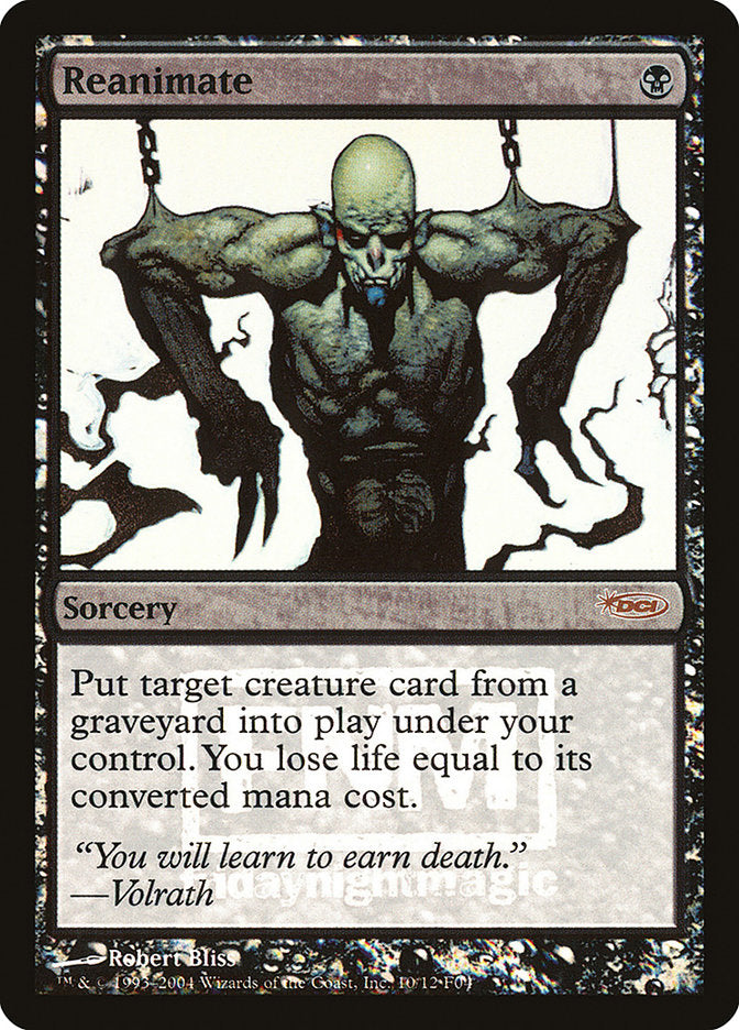 Reanimate [Friday Night Magic 2004] | Total Play
