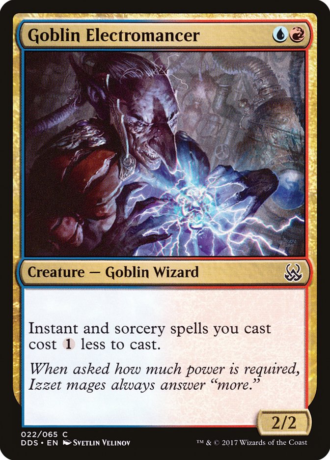 Goblin Electromancer [Duel Decks: Mind vs. Might] | Total Play