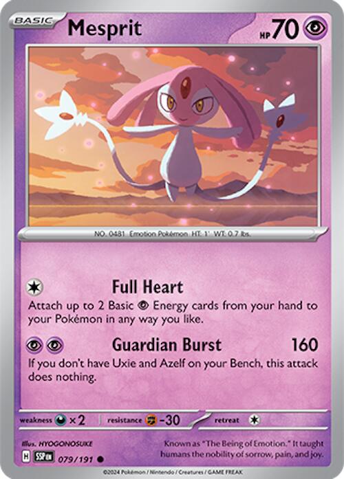 Mesprit (079/191) [Scarlet & Violet: Surging Sparks] | Total Play