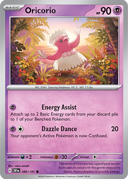 Oricorio (089/191) [Scarlet & Violet: Surging Sparks] | Total Play