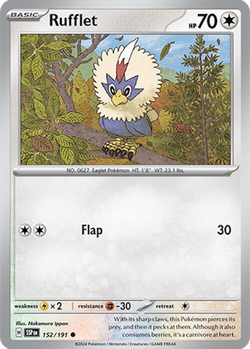 Rufflet (152/191) [Scarlet & Violet: Surging Sparks] | Total Play