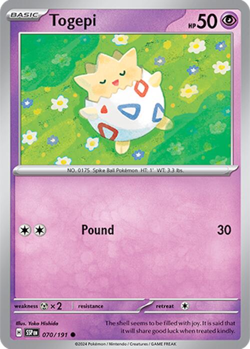 Togepi (070/191) [Scarlet & Violet: Surging Sparks] | Total Play