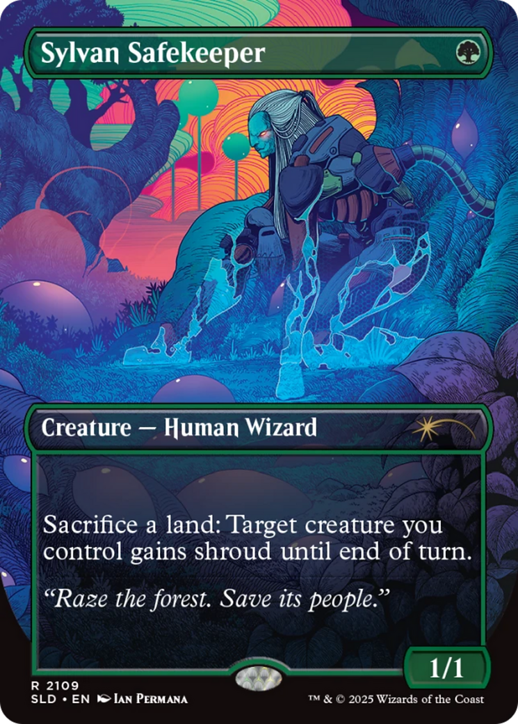Sylvan Safekeeper (Galaxy Foil) [Secret Lair Drop Series] | Total Play