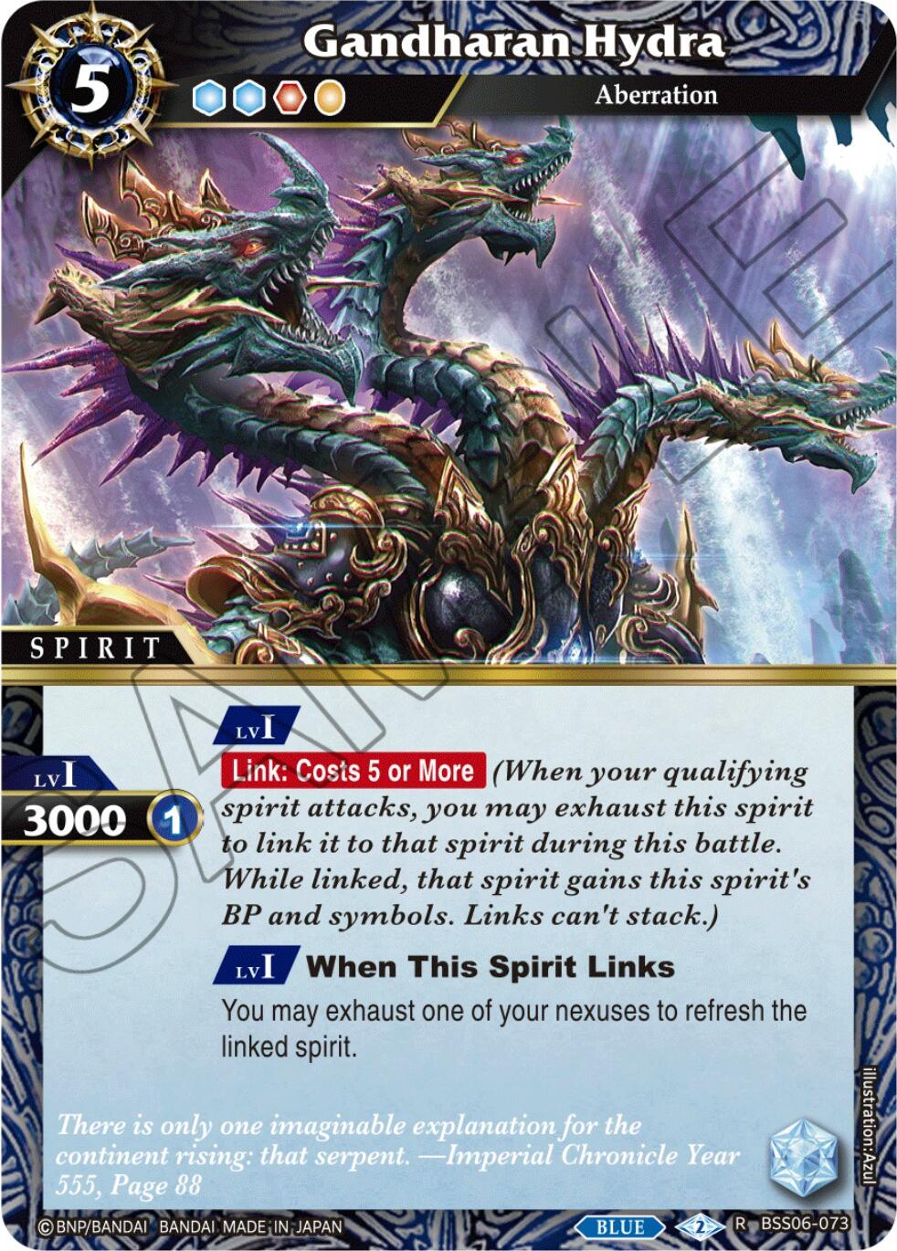 Gandharan Hydra (BSS06-073) [Generational Link] | Total Play