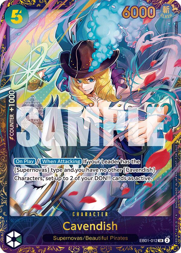 Cavendish (Treasure Cup 2024) [One Piece Promotion Cards] | Total Play