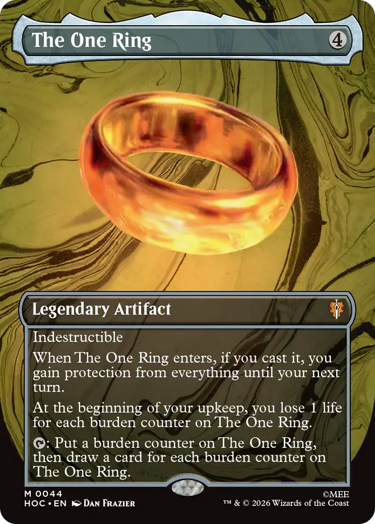 The One Ring (Borderless) [The Hobbit] | Total Play
