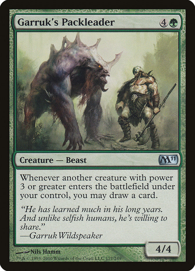 Garruk's Packleader [Magic 2011] | Total Play
