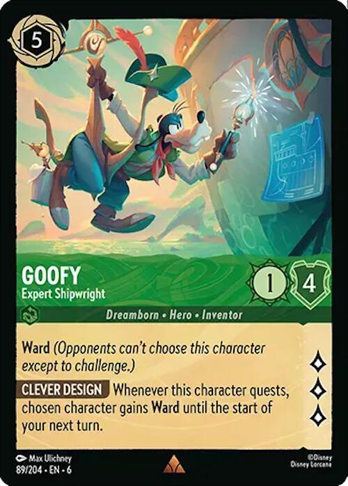 Goofy - Expert Shipwright (89/204) [Azurite Sea] | Total Play