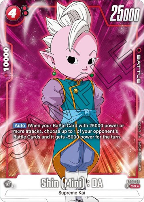 Shin (Mini) : DA (Bonus Pack Alternate Art) [Starter Deck: Son Goku (Mini)] | Total Play