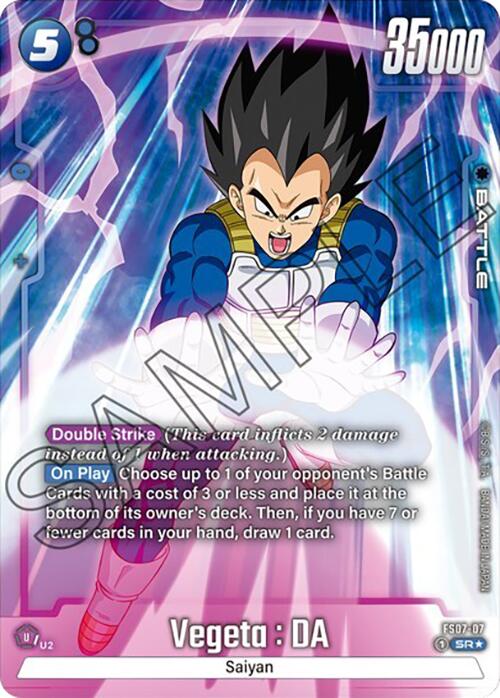 Vegeta : DA (Bonus Pack Alternate Art) [Starter Deck: Vegeta (Mini)] | Total Play