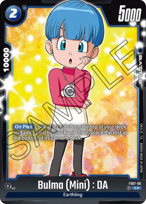 Bulma (Mini) : DA (Bonus Pack Alternate Art) [Starter Deck: Vegeta (Mini)] | Total Play