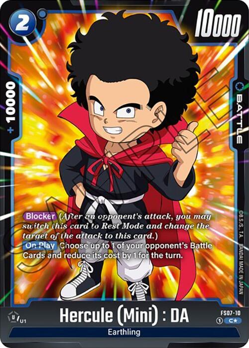 Hercule (Mini) : DA (Bonus Pack Alternate Art) [Starter Deck: Vegeta (Mini)] | Total Play