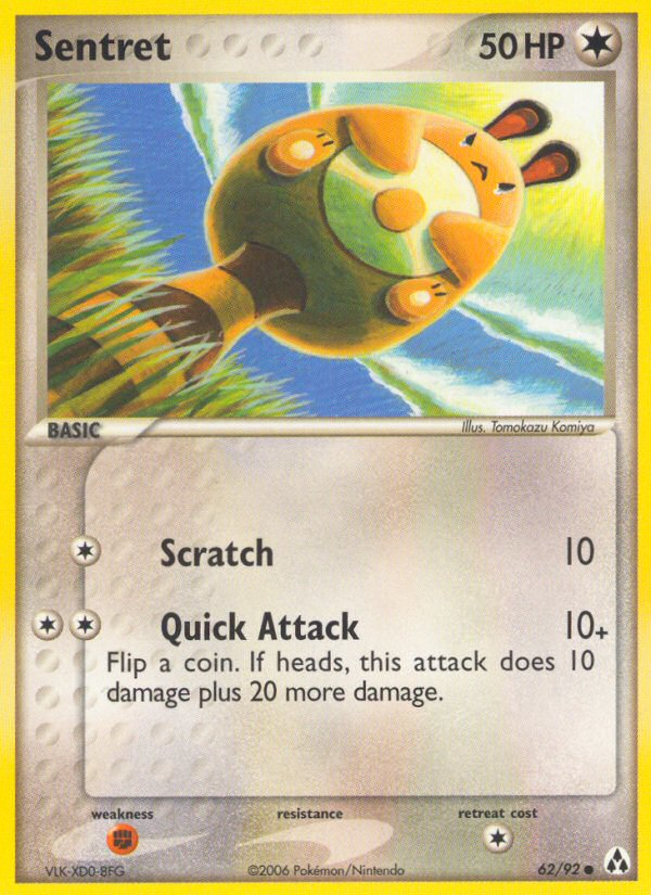 Sentret (62/92) [EX: Legend Maker] | Total Play