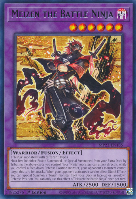 Meizen the Battle Ninja [MP23-EN185] Rare | Total Play