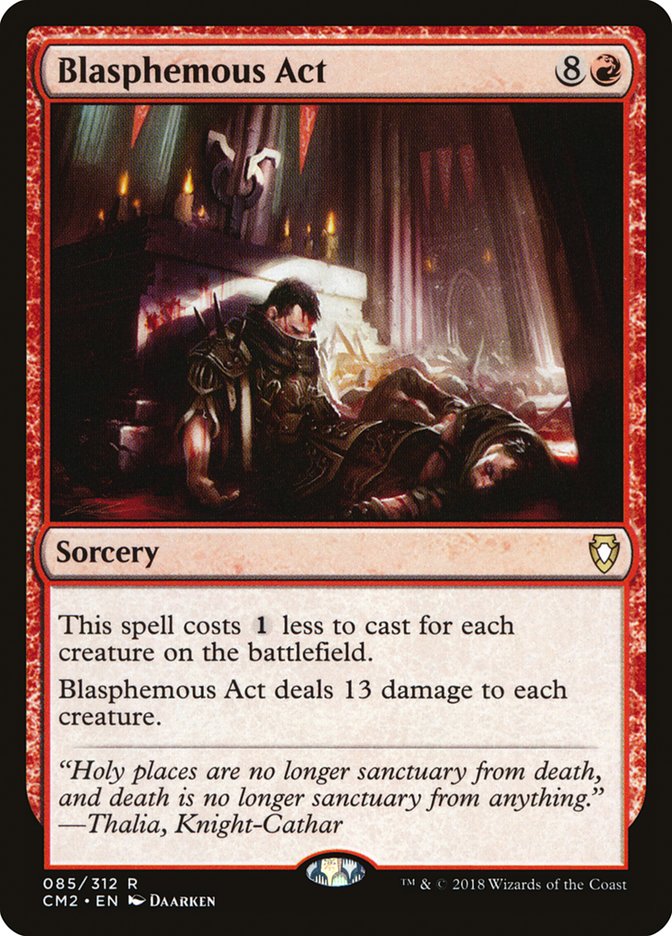 Blasphemous Act [Commander Anthology Volume II] | Total Play