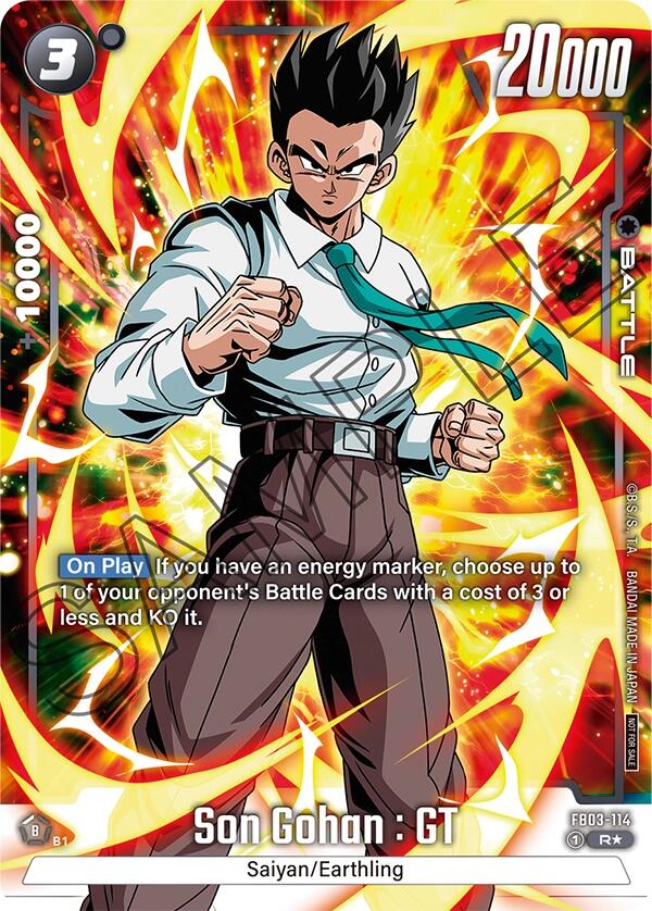 Son Gohan : GT (Tournament Pack 04 - Winner) [Tournament and Championship Promos] | Total Play