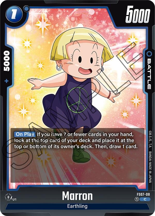 Marron [Starter Deck: Vegeta (Mini)] | Total Play