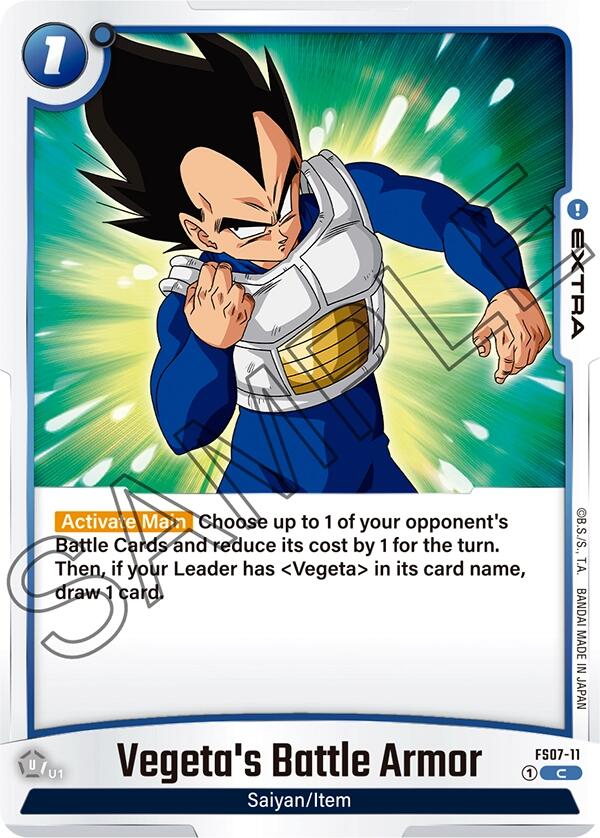 Vegeta's Battle Armor [Starter Deck: Vegeta (Mini)] | Total Play