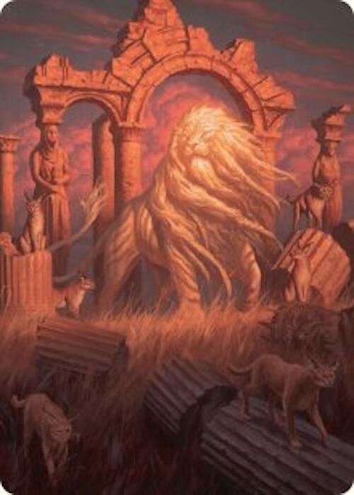 Arahbo, the First Fang Art Card (26/54) [Foundations Art Series] | Total Play