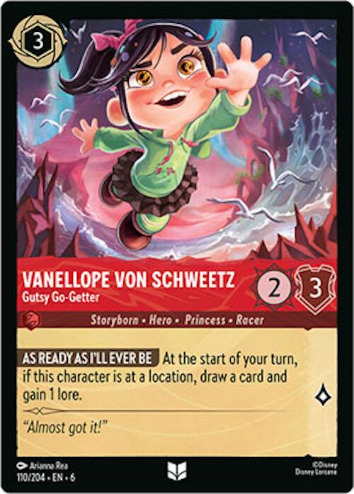 Vanellope von Schweetz - Gutsy Go-Getter (110/204) [Azurite Sea] | Total Play